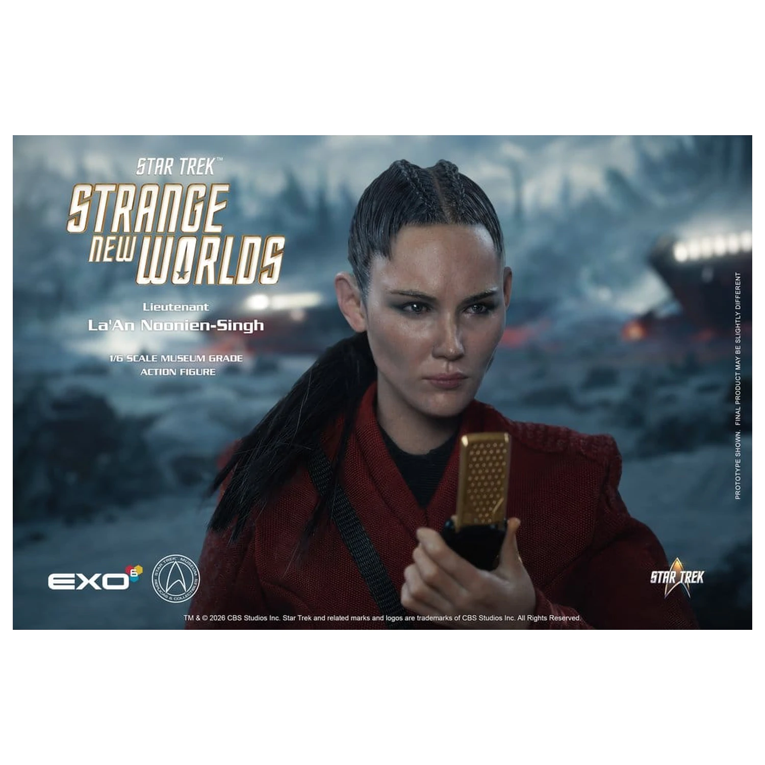 Star Trek: Strange New Worlds Figurina de actiune 1/6 Lt. La'An Noonien-Singh 28 cm poza produsului