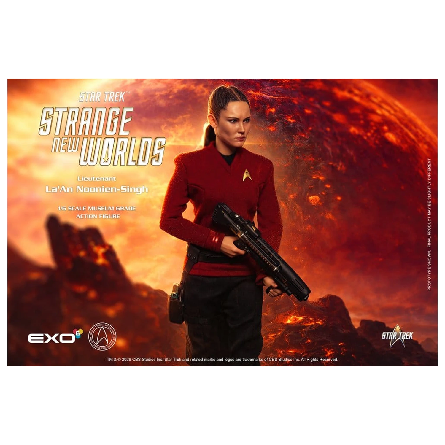 Star Trek: Strange New Worlds Figurina de actiune 1/6 Lt. La'An Noonien-Singh 28 cm poza produsului