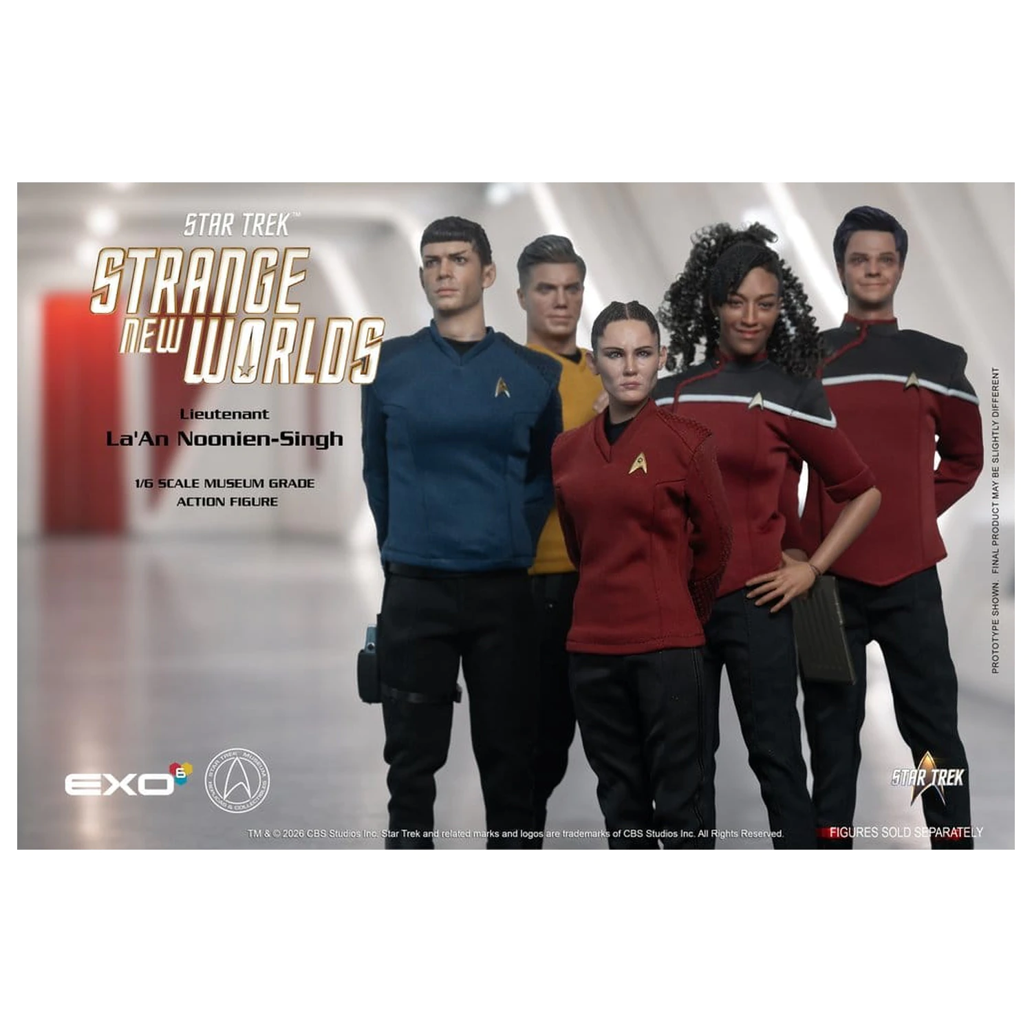 Star Trek: Strange New Worlds Figurina de actiune 1/6 Lt. La'An Noonien-Singh 28 cm poza produsului