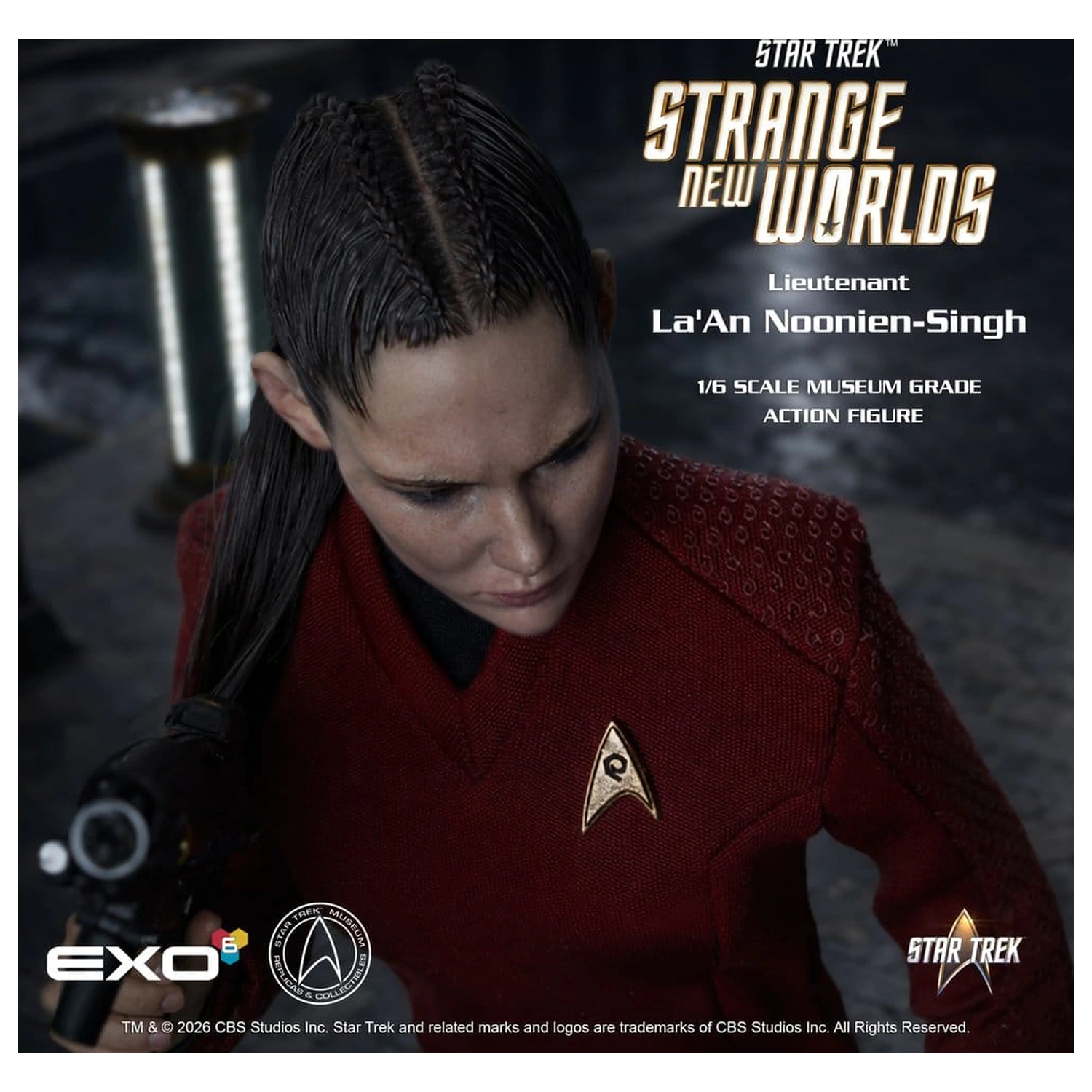 Star Trek: Strange New Worlds Figurina de actiune 1/6 Lt. La'An Noonien-Singh 28 cm poza produsului