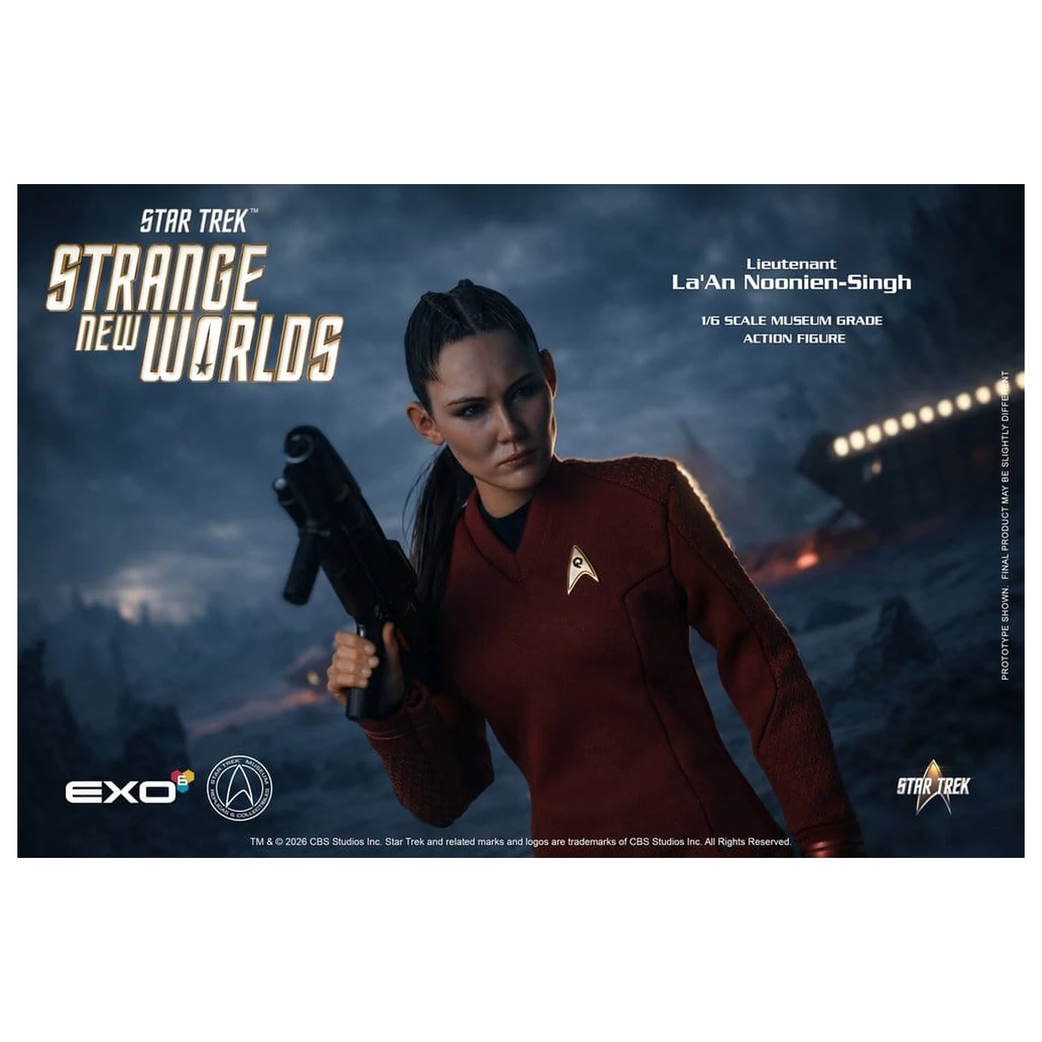 Star Trek: Strange New Worlds Figurina de actiune 1/6 Lt. La'An Noonien-Singh 28 cm poza produsului
