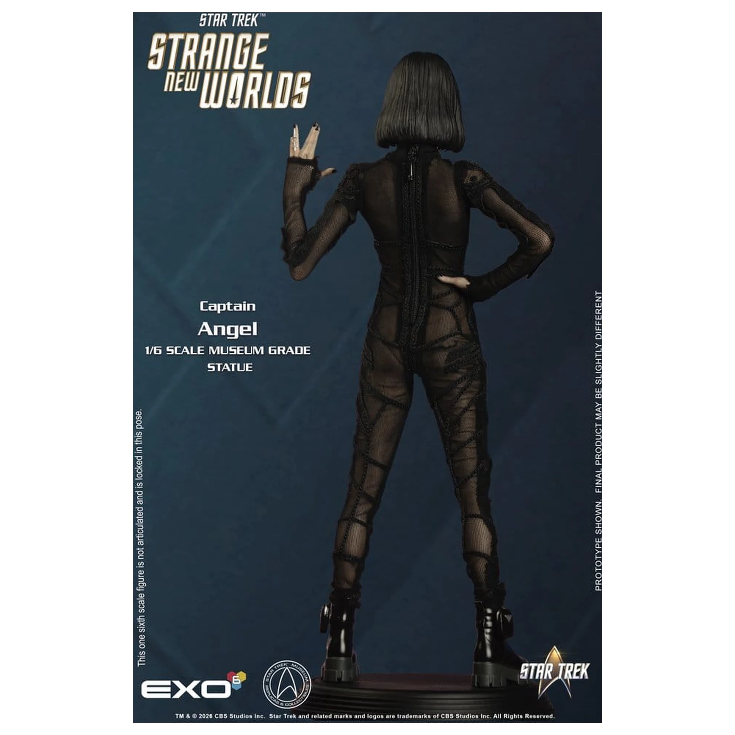 Star Trek: Strange New Worlds figurina mixed media 1/6 Captain Angel 28 cm poza produsului