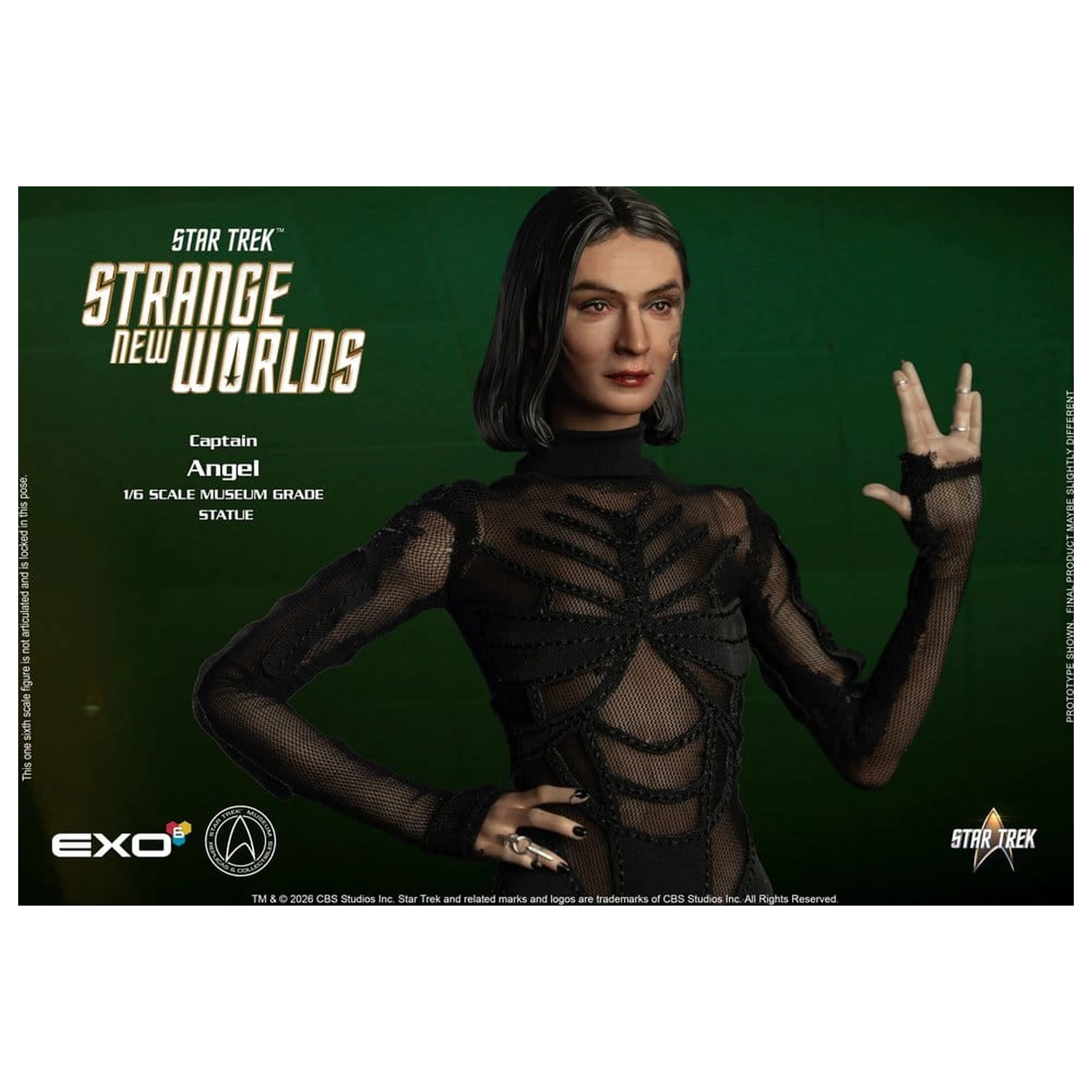 Star Trek: Strange New Worlds figurina mixed media 1/6 Captain Angel 28 cm poza produsului