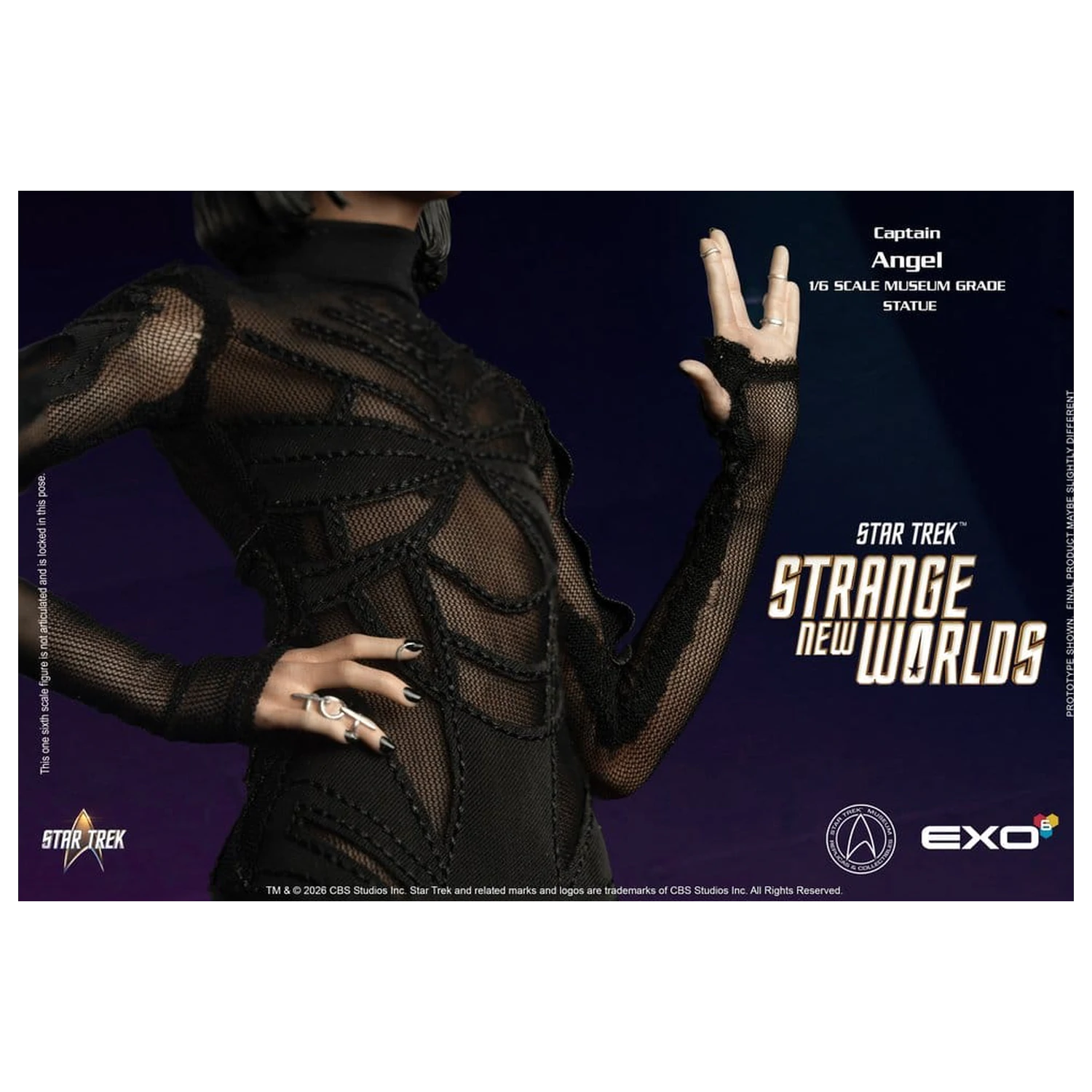 Star Trek: Strange New Worlds figurina mixed media 1/6 Captain Angel 28 cm poza produsului