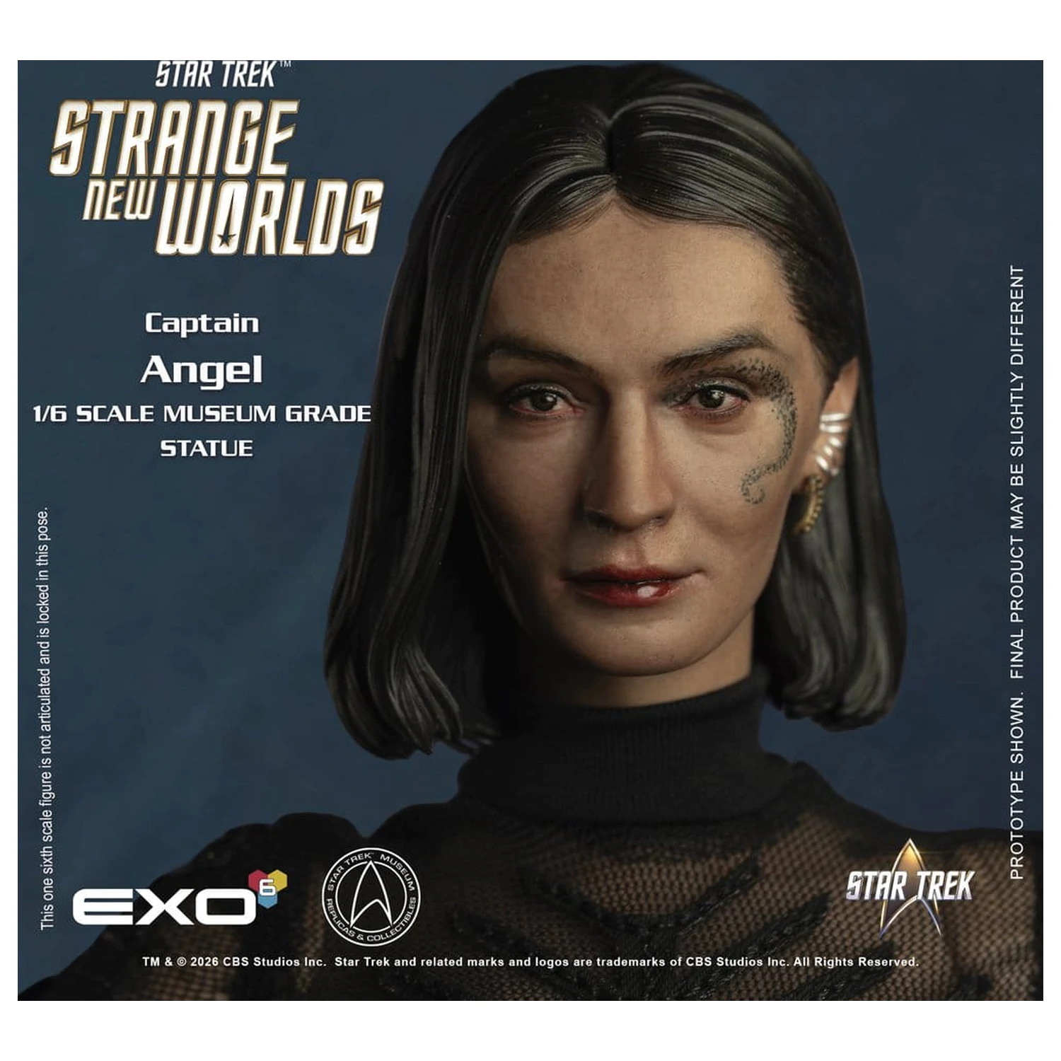 Star Trek: Strange New Worlds figurina mixed media 1/6 Captain Angel 28 cm poza produsului