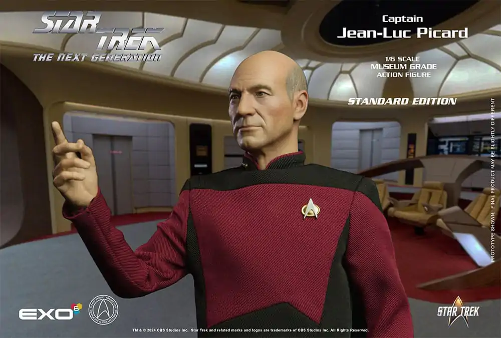 Star Trek: The Next Generation Figurina de actiune 1/6 Captain Jean-Luc Picard 30 cm poza produsului