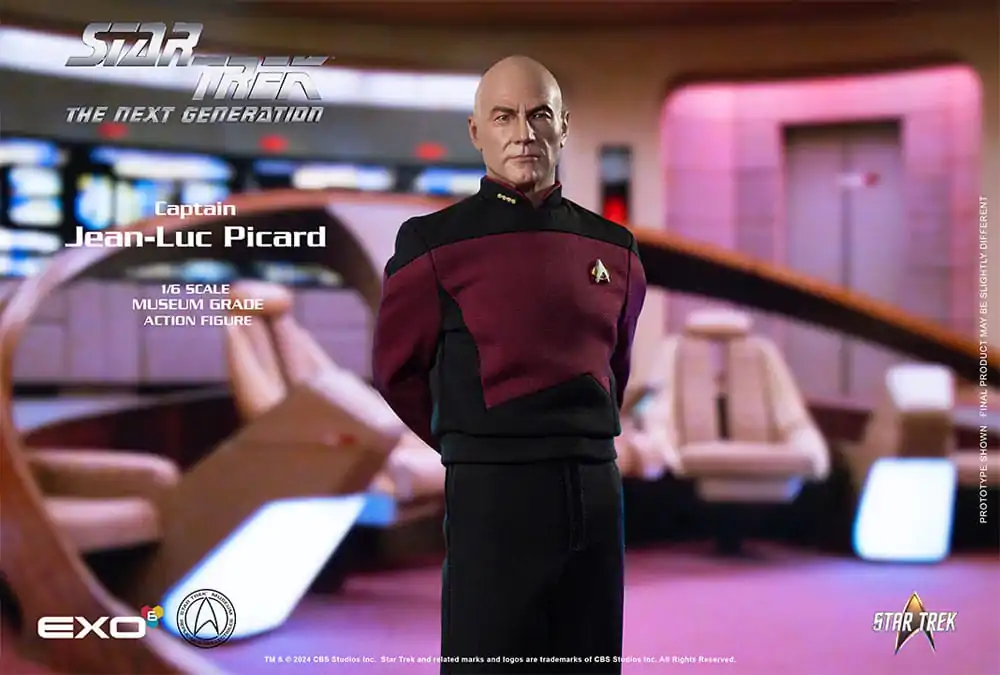 Star Trek: The Next Generation Figurina de actiune 1/6 Captain Jean-Luc Picard 30 cm poza produsului
