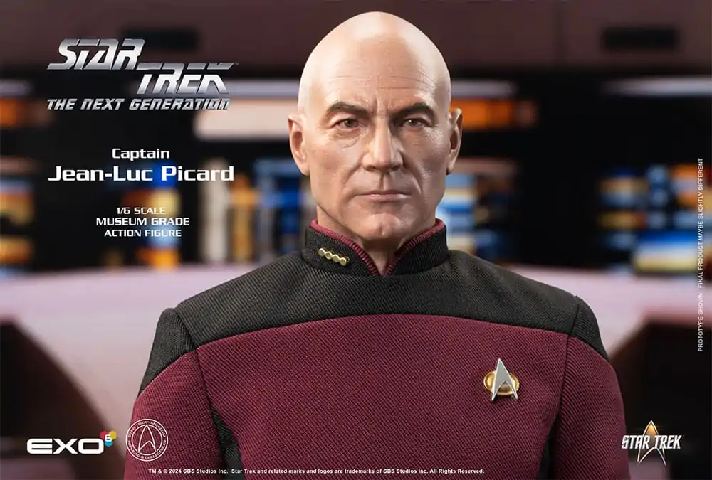 Star Trek: The Next Generation Figurina de actiune 1/6 Captain Jean-Luc Picard 30 cm poza produsului