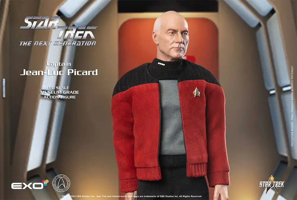 Star Trek: The Next Generation Figurina de actiune 1/6 Captain Jean-Luc Picard 30 cm poza produsului