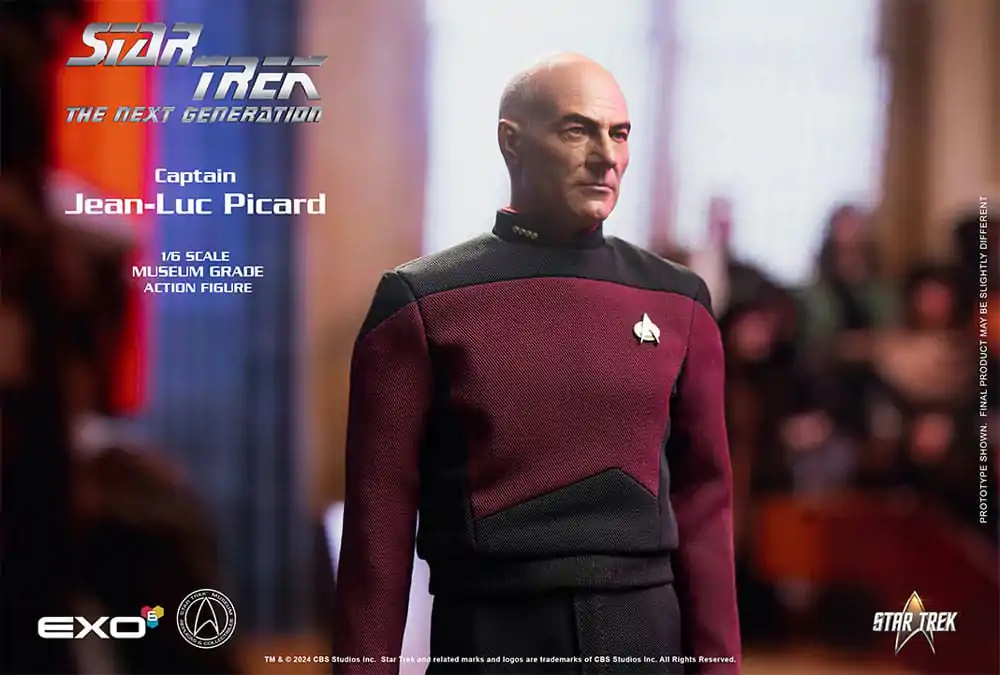 Star Trek: The Next Generation Figurina de actiune 1/6 Captain Jean-Luc Picard 30 cm poza produsului