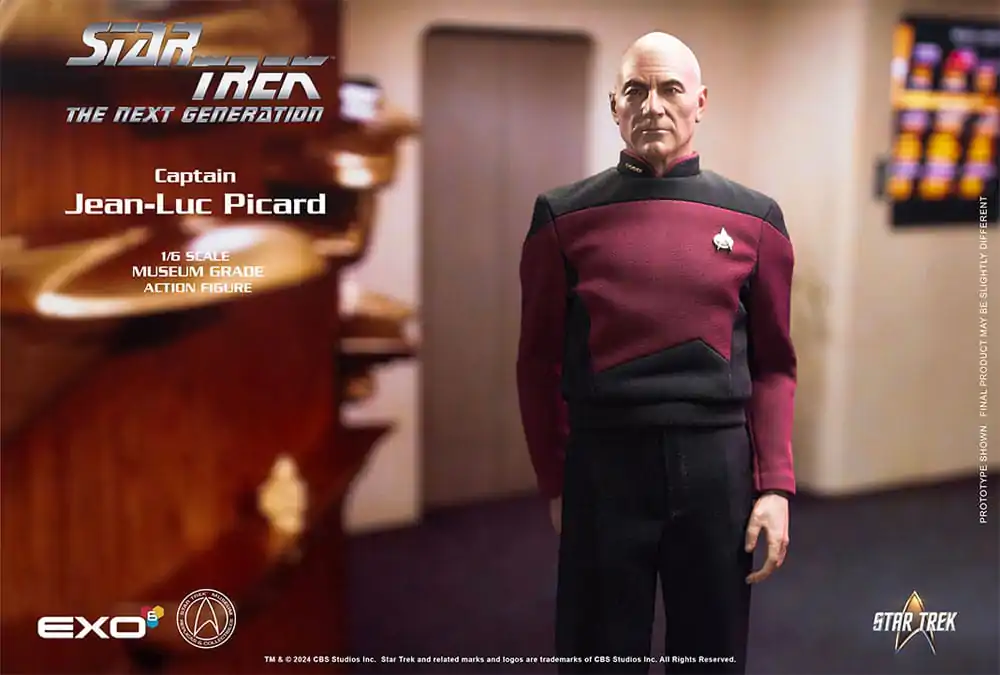 Star Trek: The Next Generation Figurina de actiune 1/6 Captain Jean-Luc Picard 30 cm poza produsului
