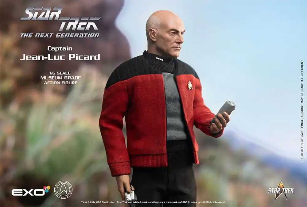 Star Trek: The Next Generation Figurina de actiune 1/6 Captain Jean-Luc Picard 30 cm poza produsului