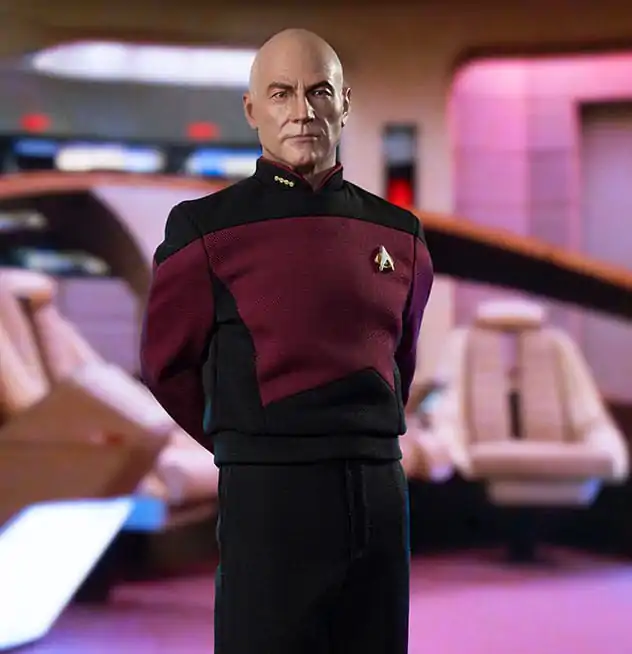 Star Trek: The Next Generation Figurina de acțiune 1/6 Căpitan Jean-Luc Picard (Uniformă de serviciu esențială) 30 cm poza produsului