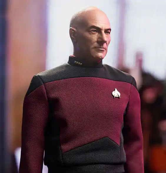 Star Trek: The Next Generation Figurina de acțiune 1/6 Căpitan Jean-Luc Picard (Uniformă de serviciu esențială) 30 cm poza produsului