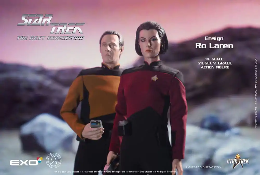 Star Trek: The Next Generation Action Figure 1/6 Ensign Ro Laren 28 cm figurină poza produsului