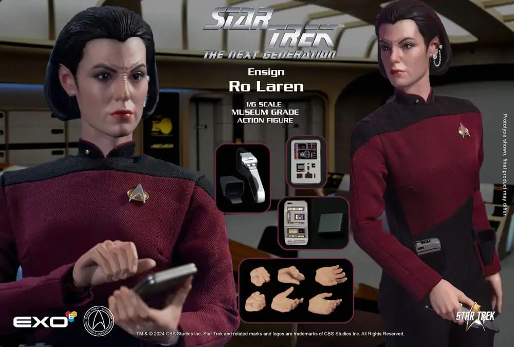 Star Trek: The Next Generation Action Figure 1/6 Ensign Ro Laren 28 cm figurină poza produsului