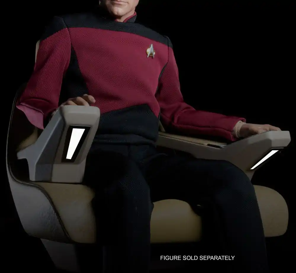 Star Trek: The Next Generation 1/6 Scaunul Căpitanului Enterprise-D 19 cm poza produsului