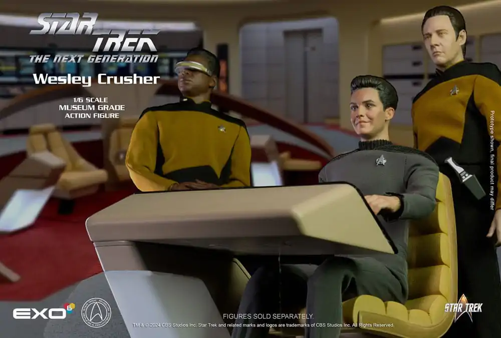 Star Trek: The Next Generation Figurina de Acțiune 1/6 Wesley Crusher 30 cm poza produsului