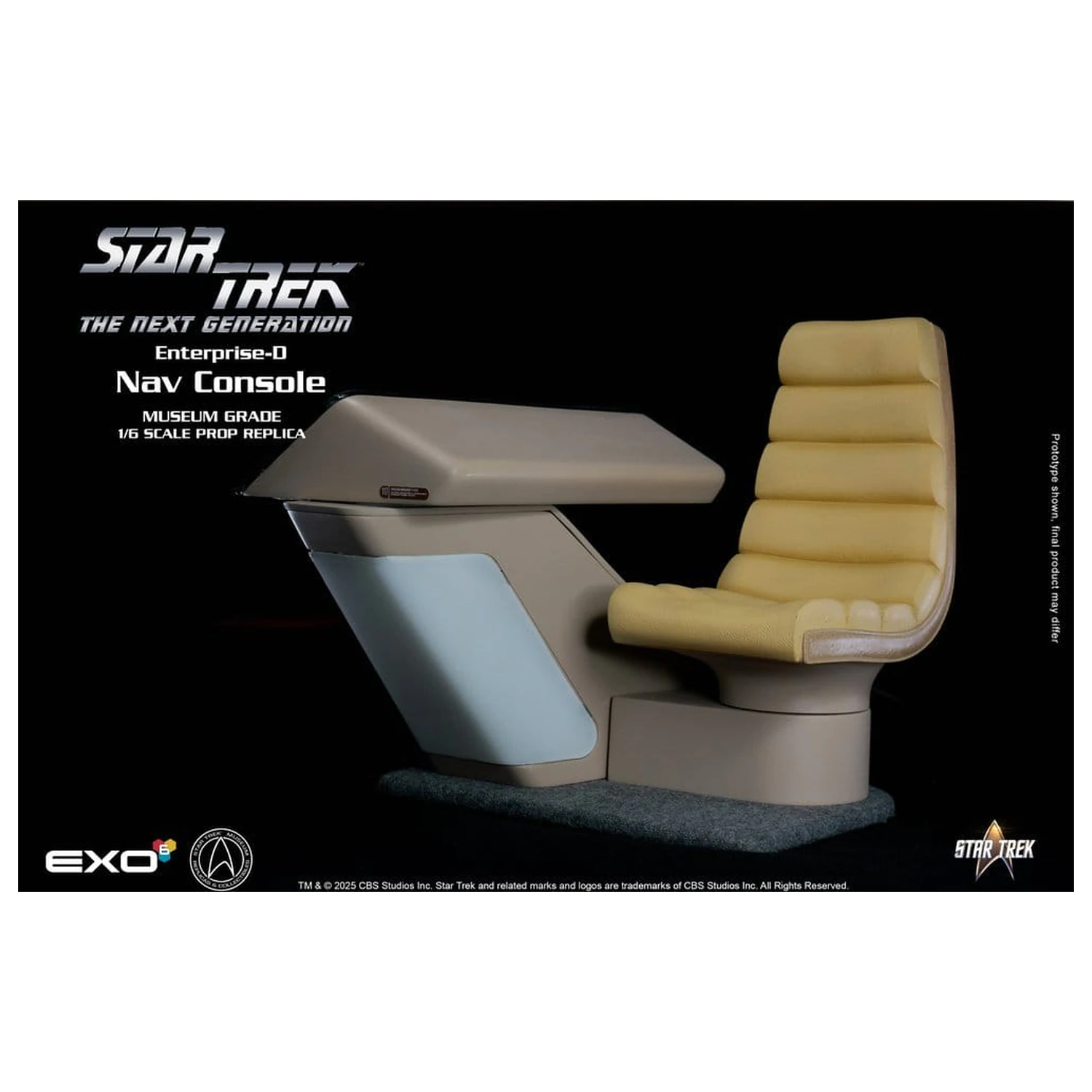 Star Trek: The Next Generation Replica 1/6 Consola CONN de pe puntea navei Enterprise-D poza produsului
