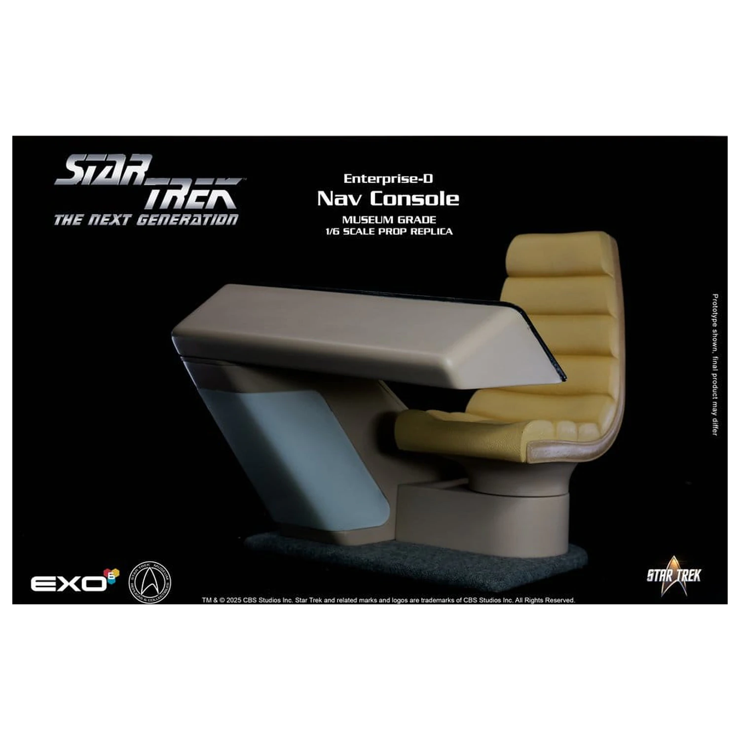 Star Trek: The Next Generation Replica 1/6 Consola CONN de pe puntea navei Enterprise-D poza produsului