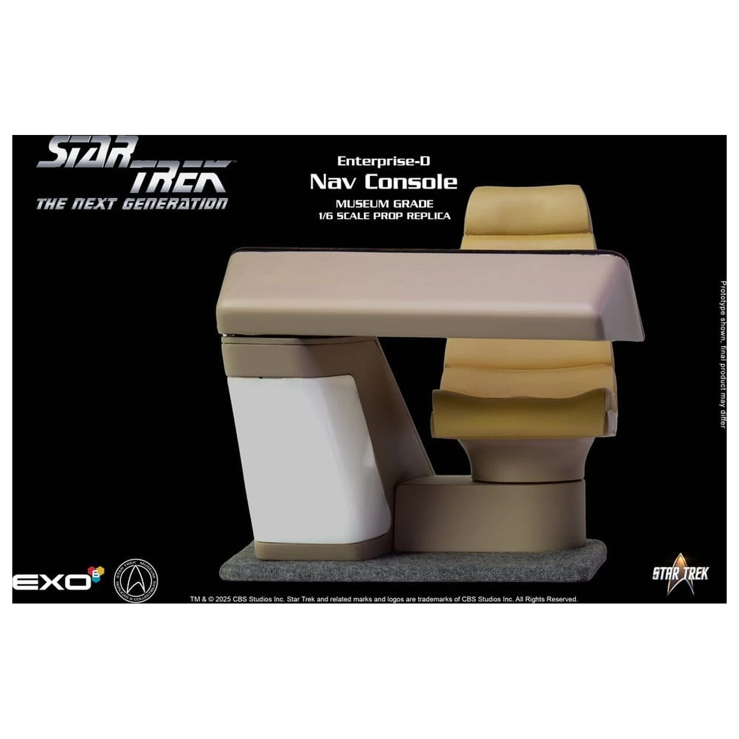 Star Trek: The Next Generation Replica 1/6 Consola CONN de pe puntea navei Enterprise-D poza produsului