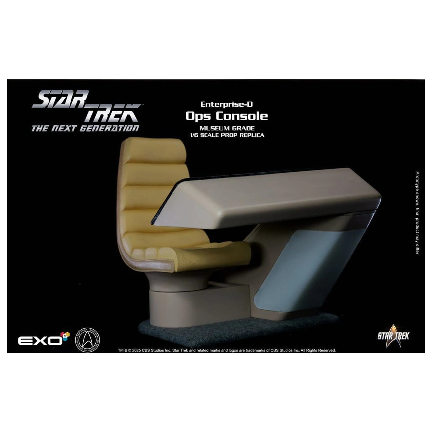 Star Trek: The Next Generation Replica 1/6 Consola Pod de comanda OPS Enterprise-D poza produsului