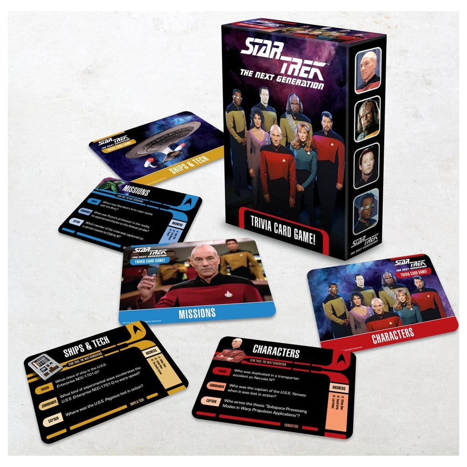 Star Trek: The Next Generation Trivia Joc de carti poza produsului