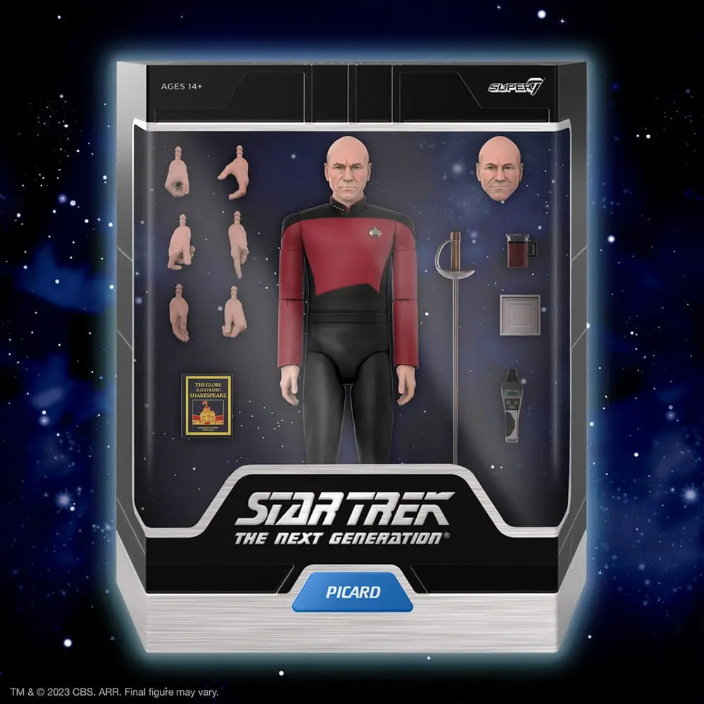 Star Trek: The Next Generation Ultimates Figurina de acțiune Căpitanul Picard 18 cm poza produsului