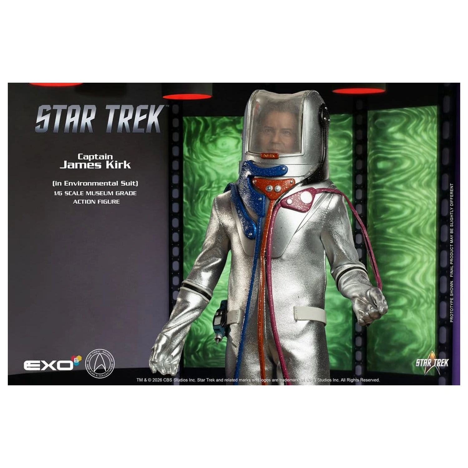 Star Trek: The Original Series Figurina de acțiune 1/6 Captain James T. Kirk (in Environmental Suit) 29 cm poza produsului