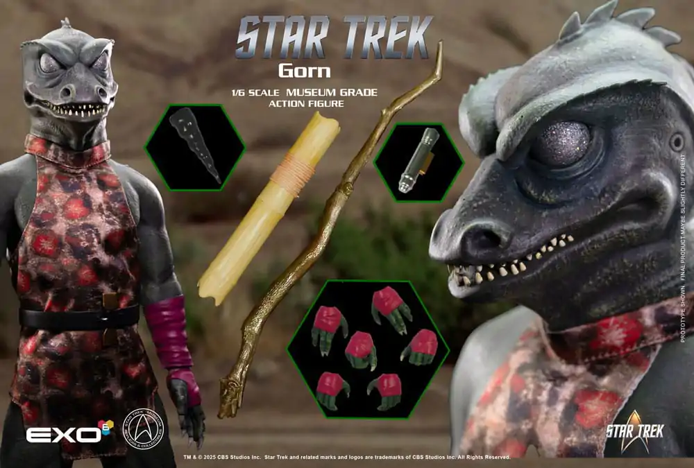 Star Trek: The Original Series Figurină de acțiune 1/6 Gorn 31 cm poza produsului