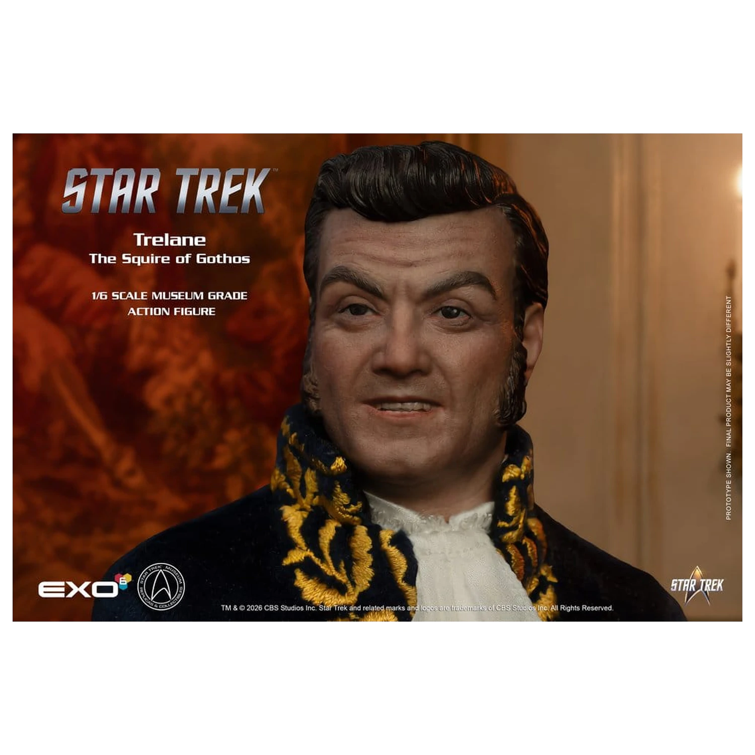 Star Trek: The Original Series Figurina de acțiune 1/6 Trelane, The Squire of Gothos 29 cm poza produsului