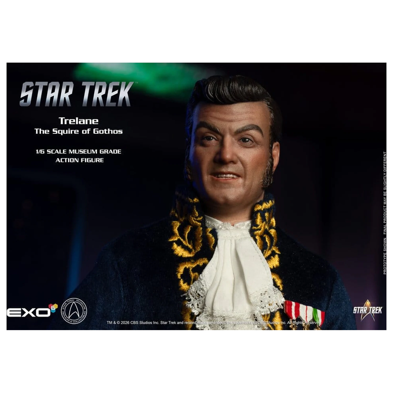 Star Trek: The Original Series Figurina de acțiune 1/6 Trelane, The Squire of Gothos 29 cm poza produsului