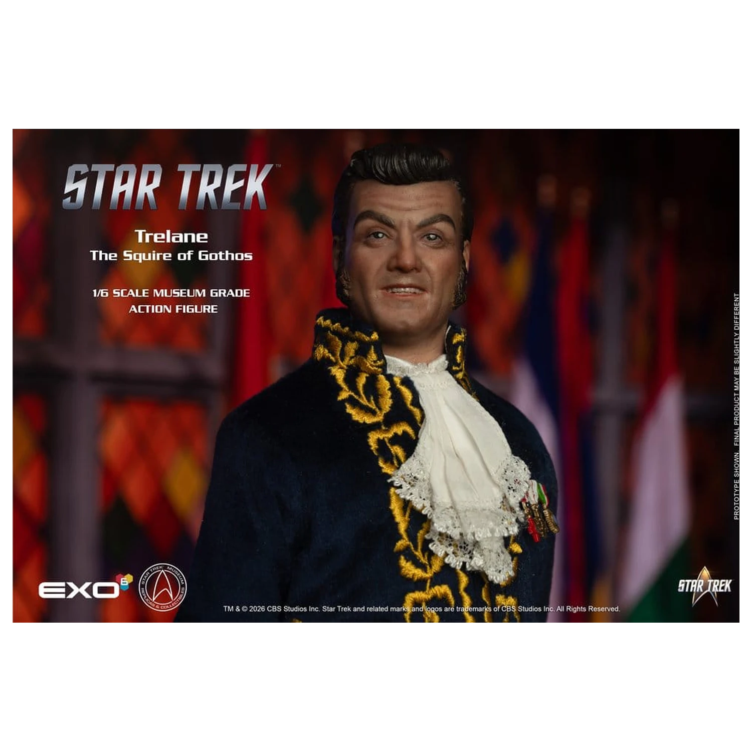 Star Trek: The Original Series Figurina de acțiune 1/6 Trelane, The Squire of Gothos 29 cm poza produsului