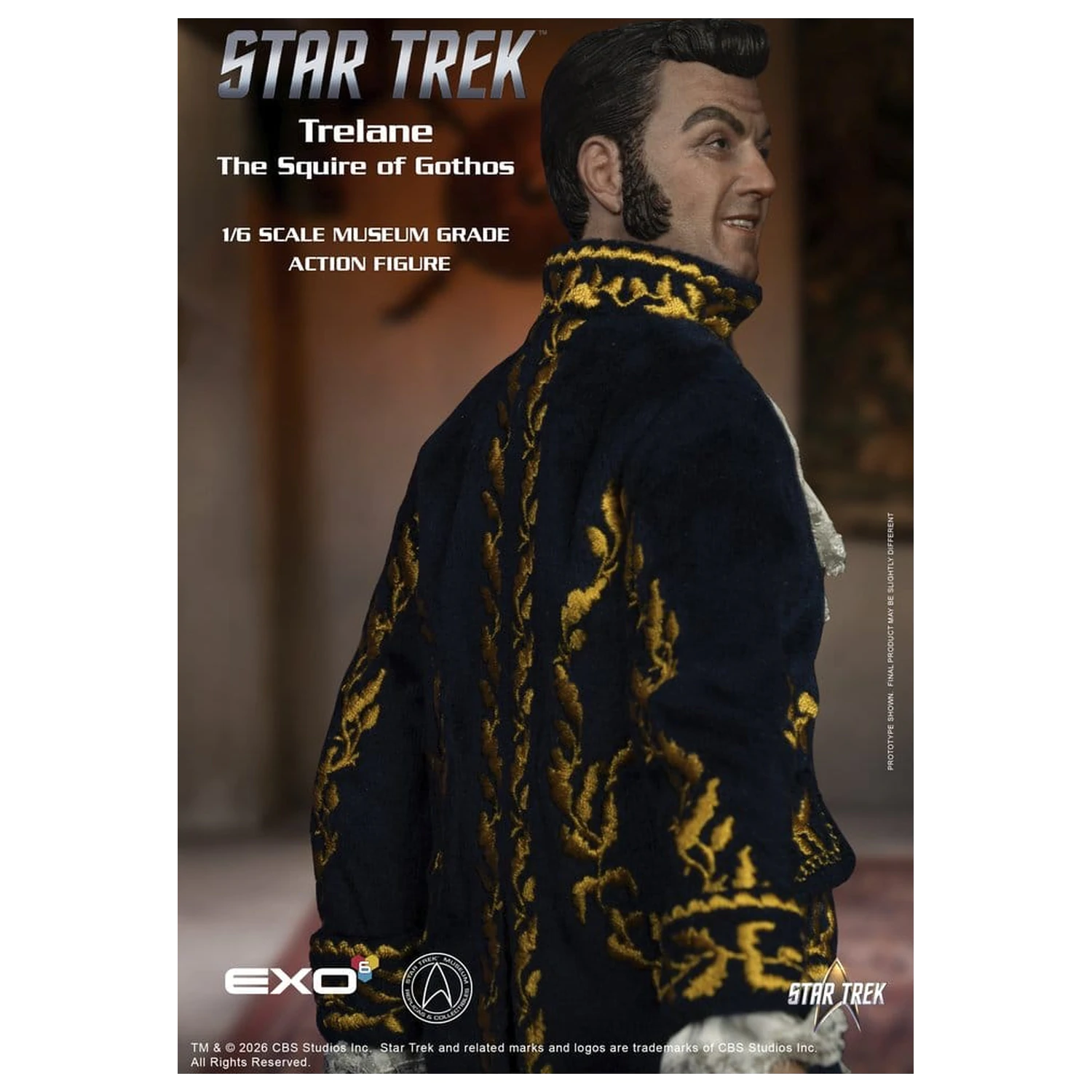 Star Trek: The Original Series Figurina de acțiune 1/6 Trelane, The Squire of Gothos 29 cm poza produsului