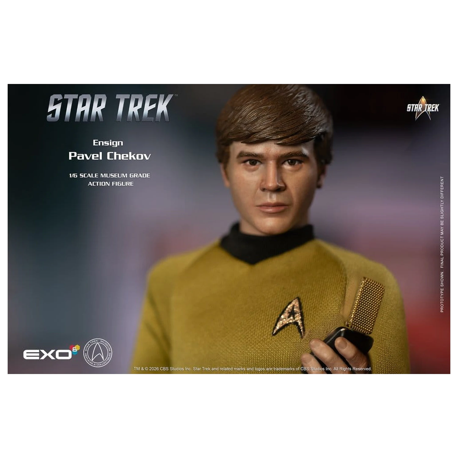 Star Trek: The Original Series Figurina de actiune 1/6 Ensign Pavel Chekov 30 cm poza produsului