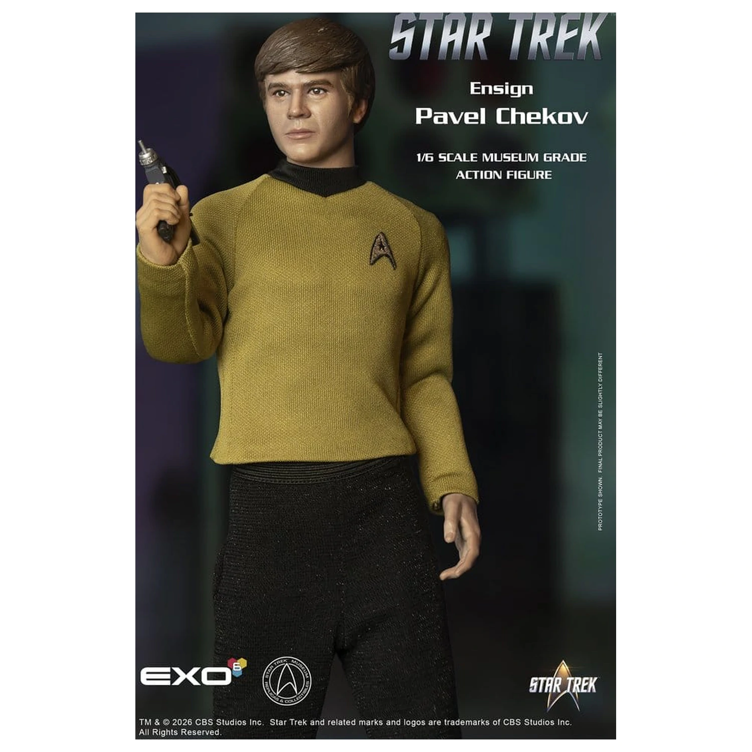 Star Trek: The Original Series Figurina de actiune 1/6 Ensign Pavel Chekov 30 cm poza produsului