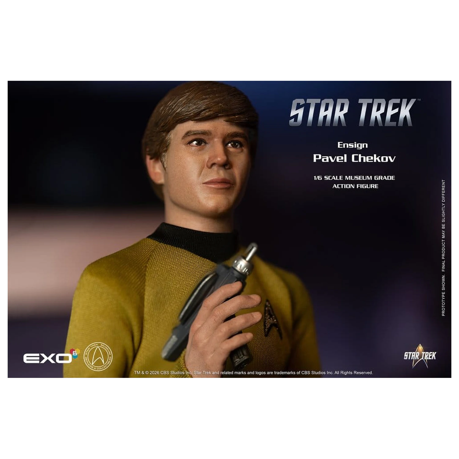 Star Trek: The Original Series Figurina de actiune 1/6 Ensign Pavel Chekov 30 cm poza produsului