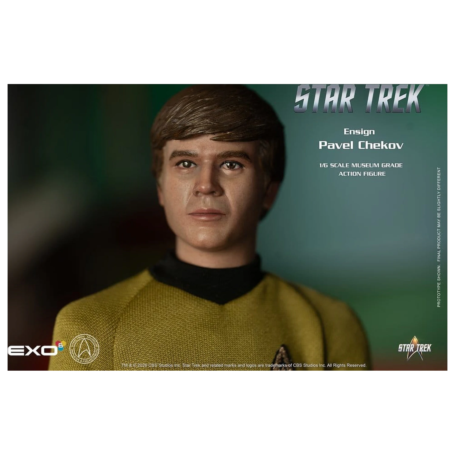 Star Trek: The Original Series Figurina de actiune 1/6 Ensign Pavel Chekov 30 cm poza produsului