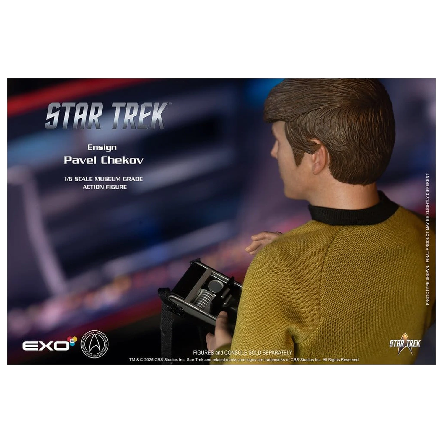 Star Trek: The Original Series Figurina de actiune 1/6 Ensign Pavel Chekov 30 cm poza produsului