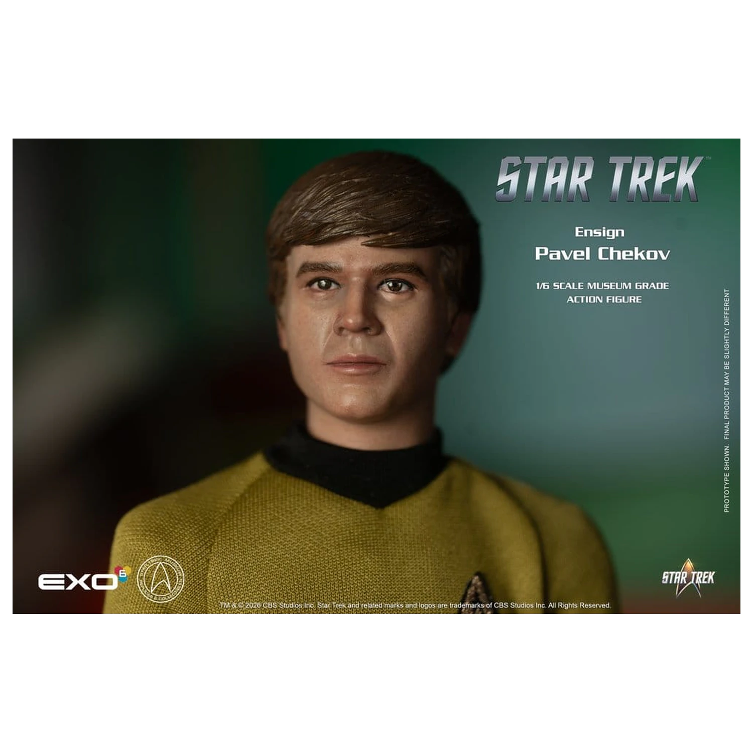 Star Trek: The Original Series Figurina de actiune 1/6 Ensign Pavel Chekov 30 cm poza produsului