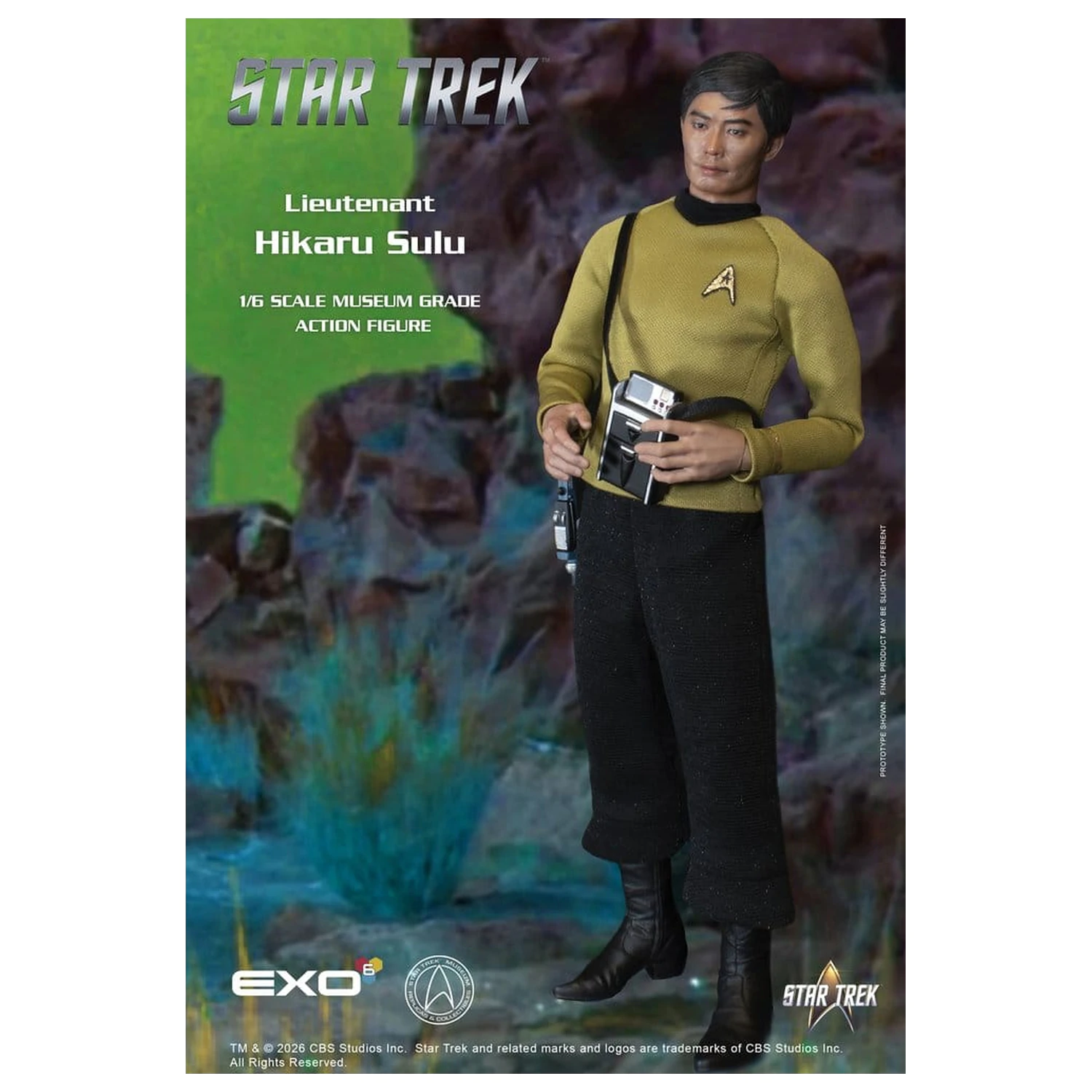Figurina de actiune Star Trek: The Original Series 1/6 Lt. Sulu 30 cm poza produsului