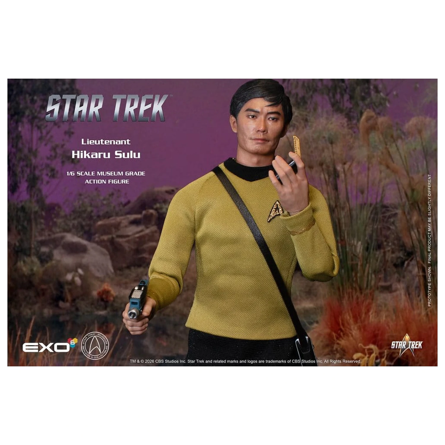 Figurina de actiune Star Trek: The Original Series 1/6 Lt. Sulu 30 cm poza produsului