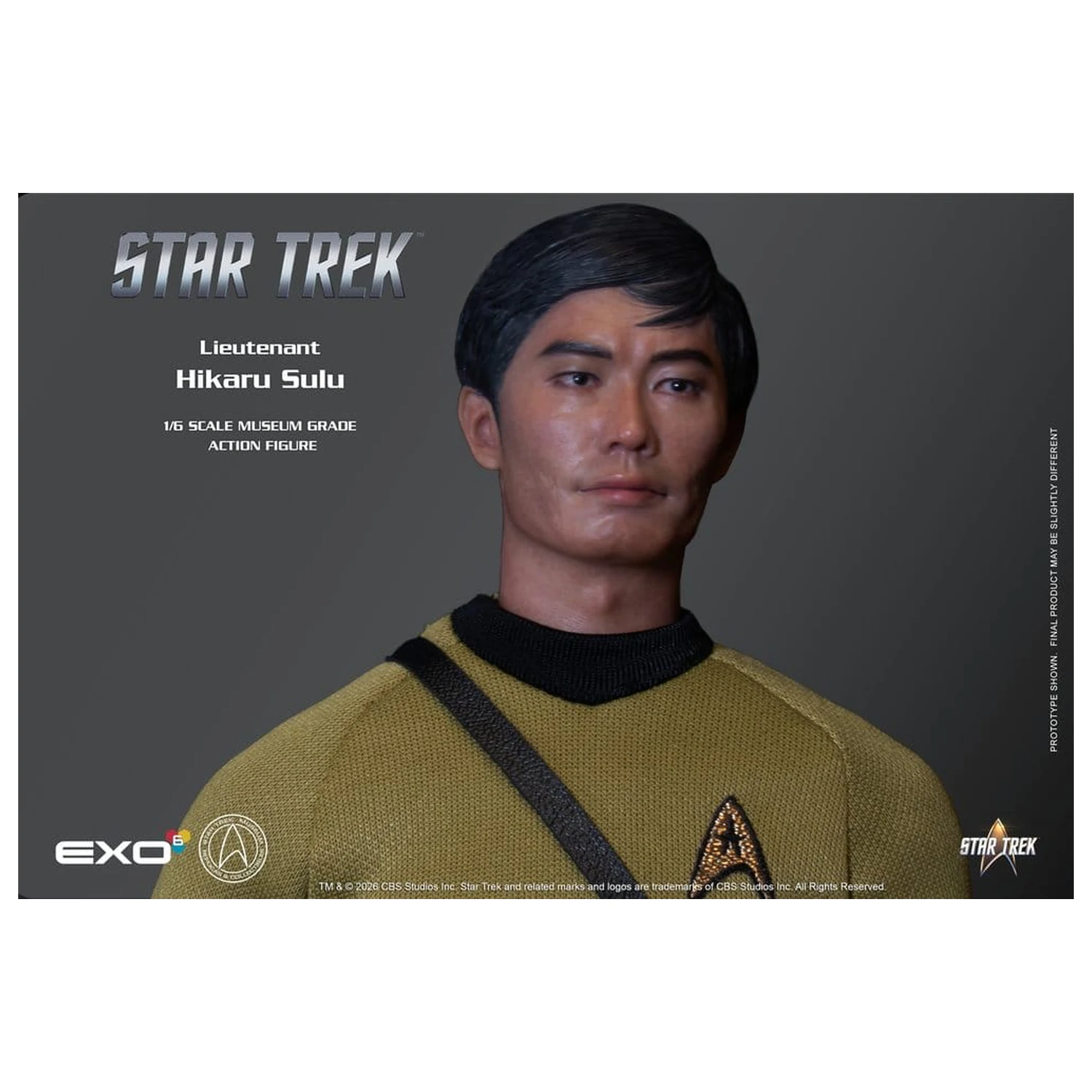 Figurina de actiune Star Trek: The Original Series 1/6 Lt. Sulu 30 cm poza produsului