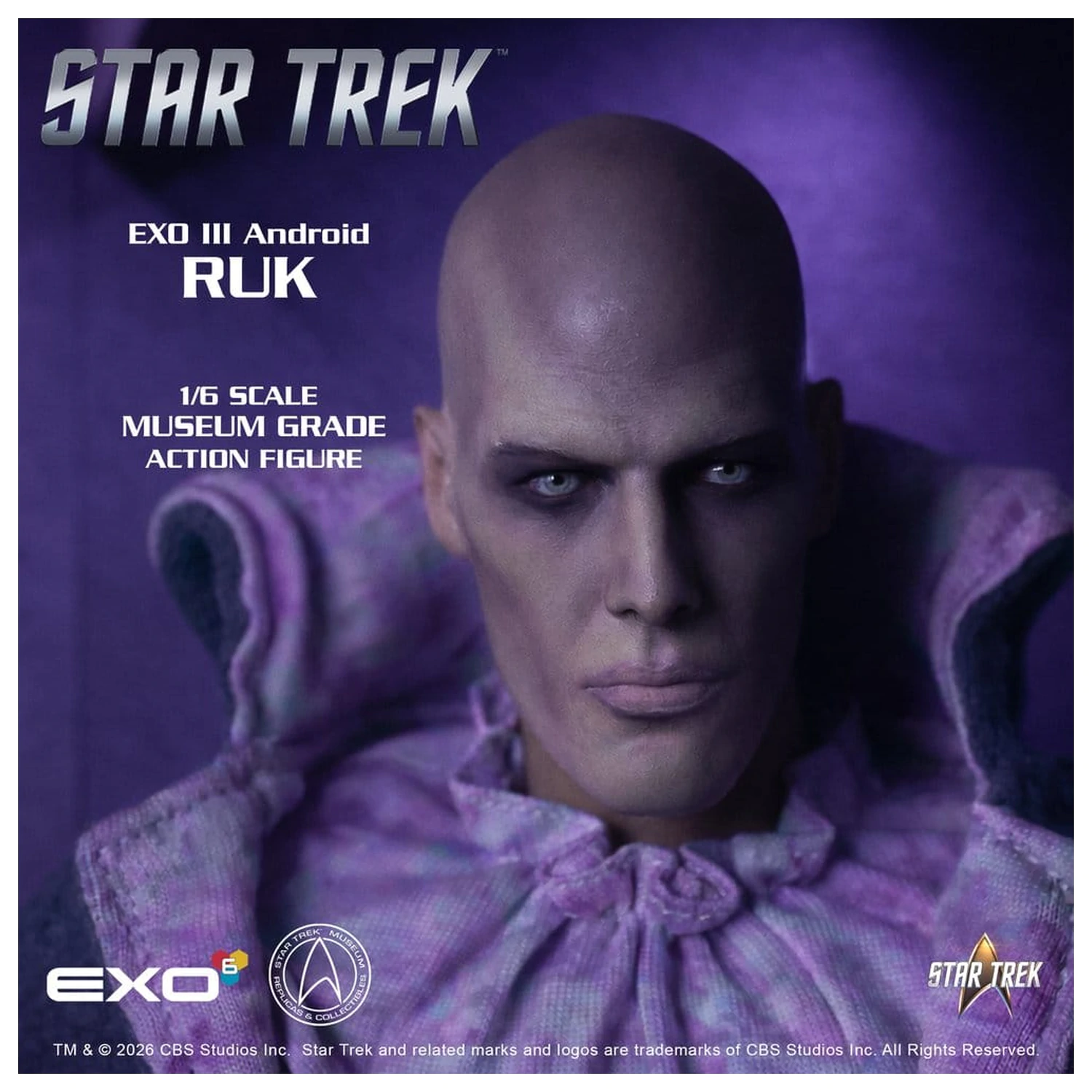 Star Trek: The Original Series Figurina de actiune 1/6 Ruk EXO III Android 33 cm poza produsului