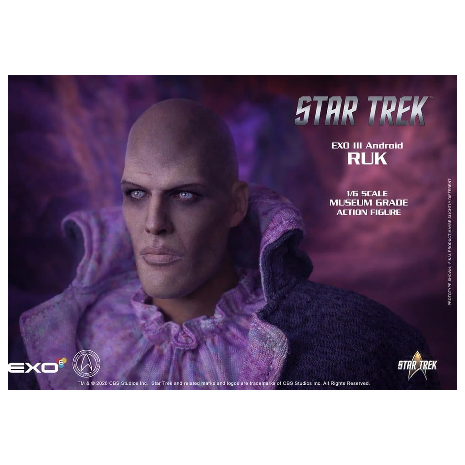 Star Trek: The Original Series Figurina de actiune 1/6 Ruk EXO III Android 33 cm poza produsului