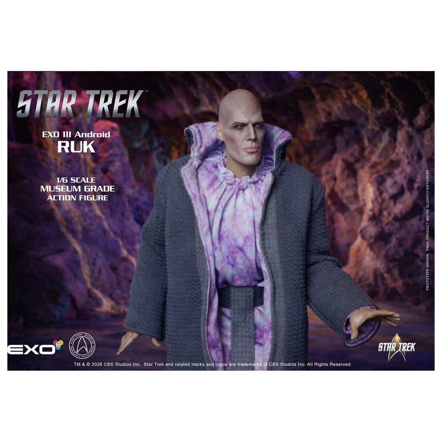Star Trek: The Original Series Figurina de actiune 1/6 Ruk EXO III Android 33 cm poza produsului