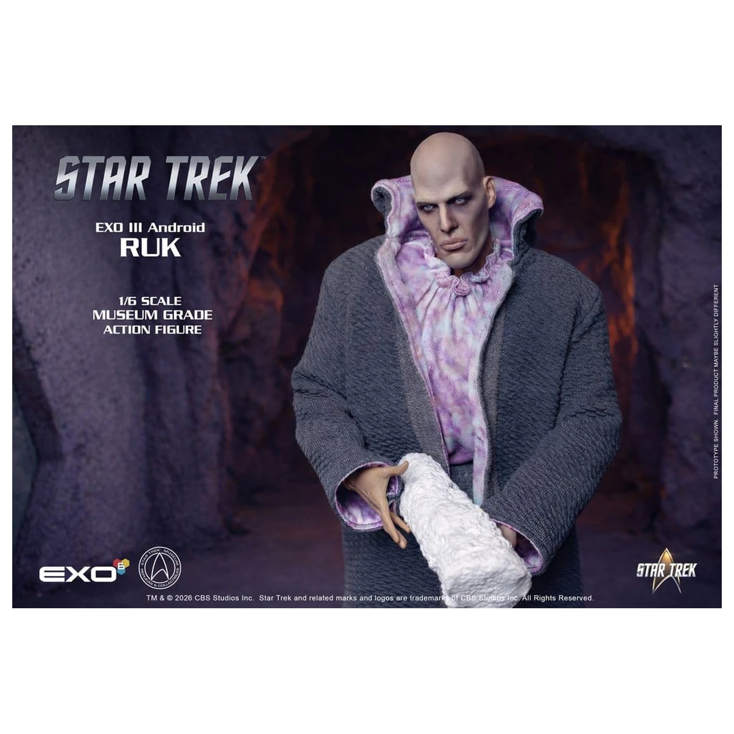 Star Trek: The Original Series Figurina de actiune 1/6 Ruk EXO III Android 33 cm poza produsului