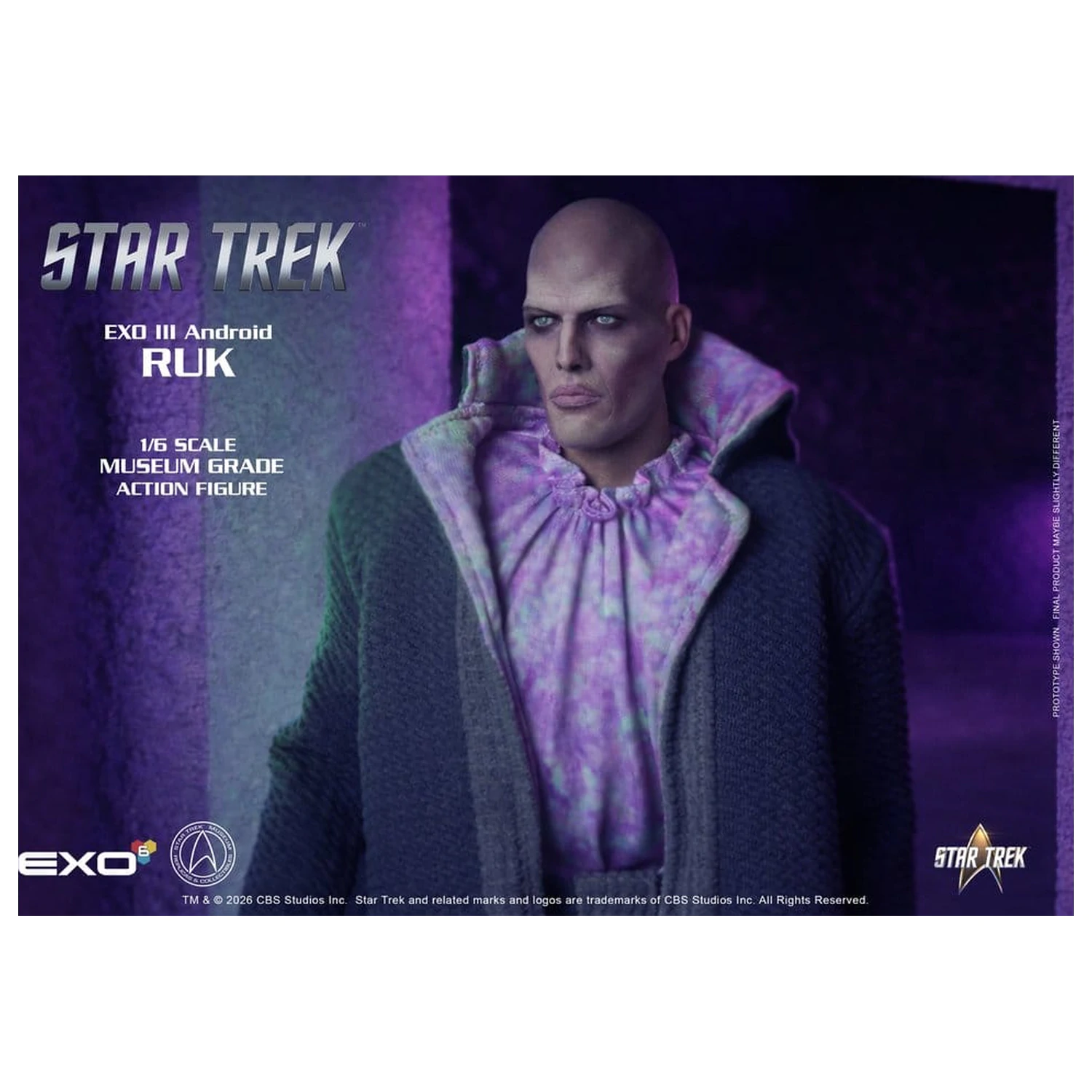 Star Trek: The Original Series Figurina de actiune 1/6 Ruk EXO III Android 33 cm poza produsului