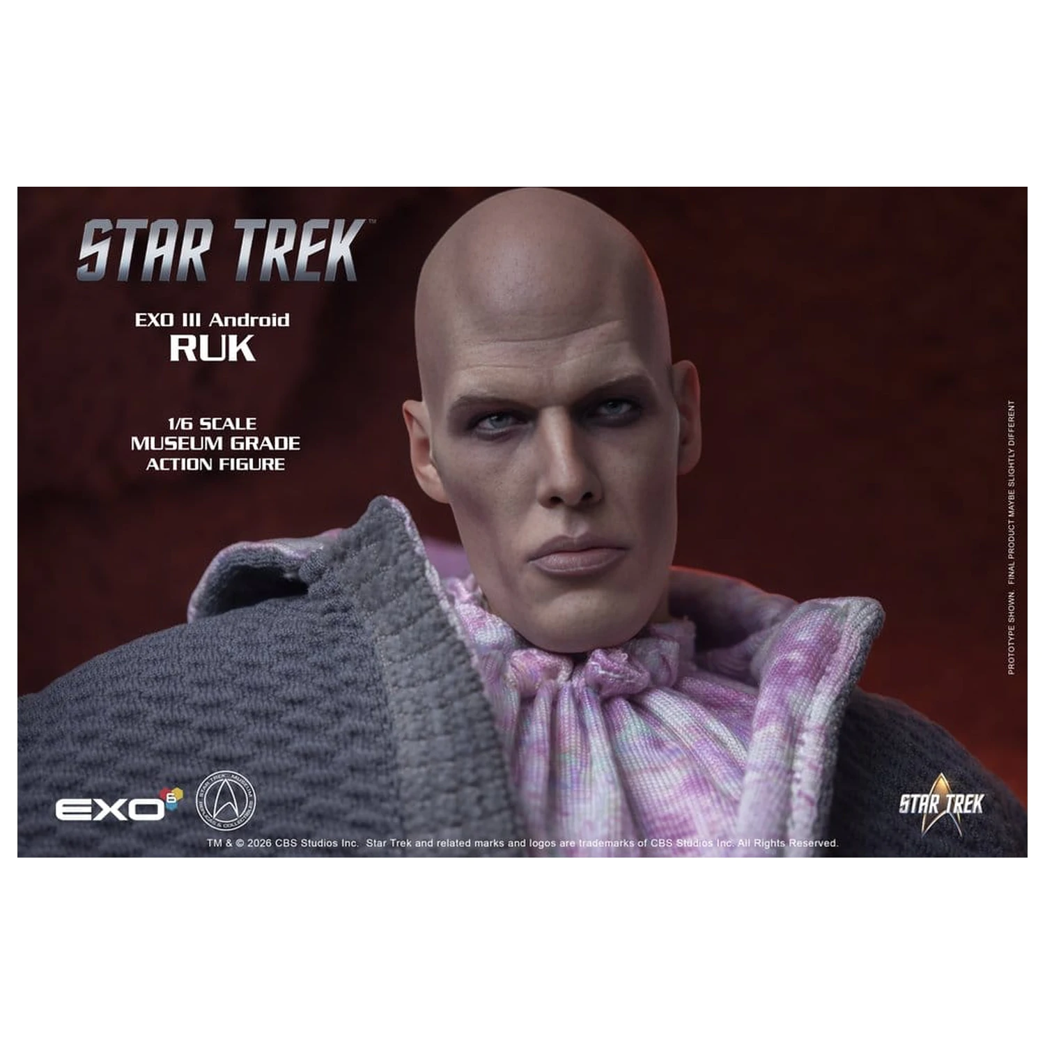 Star Trek: The Original Series Figurina de actiune 1/6 Ruk EXO III Android 33 cm poza produsului