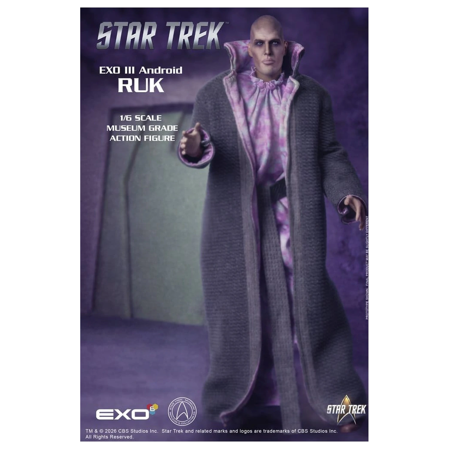 Star Trek: The Original Series Figurina de actiune 1/6 Ruk EXO III Android 33 cm poza produsului